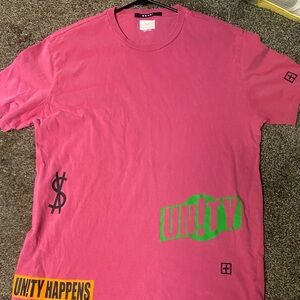 *RARE* pink ksubi unity tee shirt LARGE